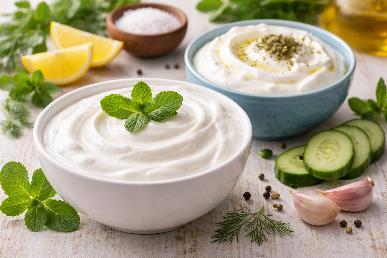 طعم های مختلف ماست