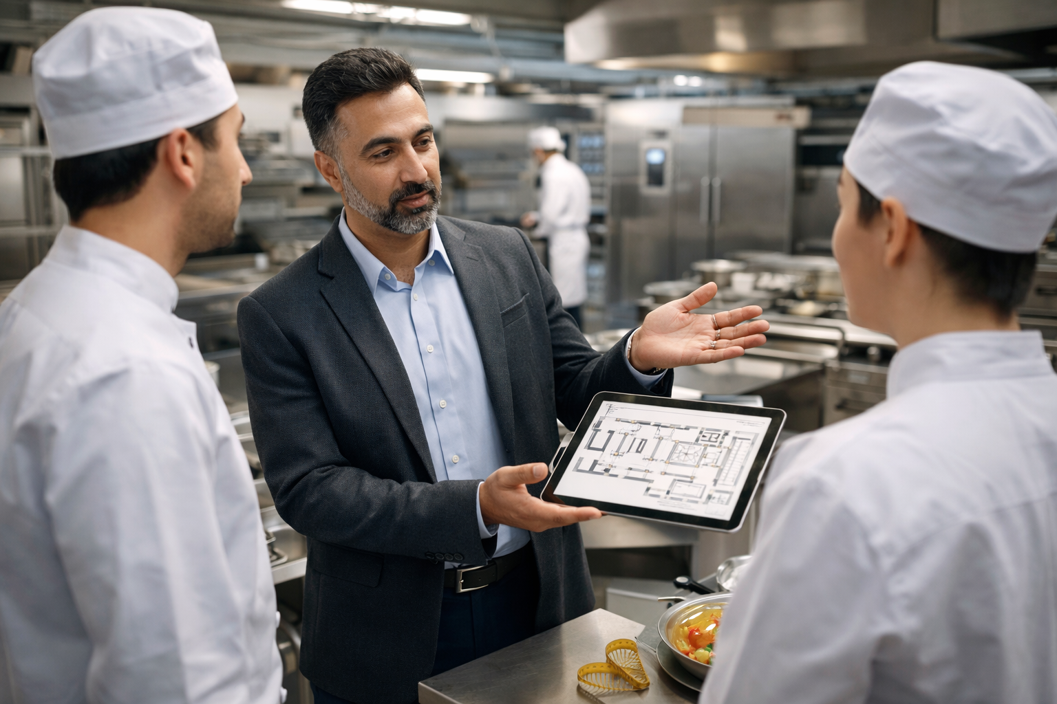 تجهیز آشپزخانه‌های صنعتی