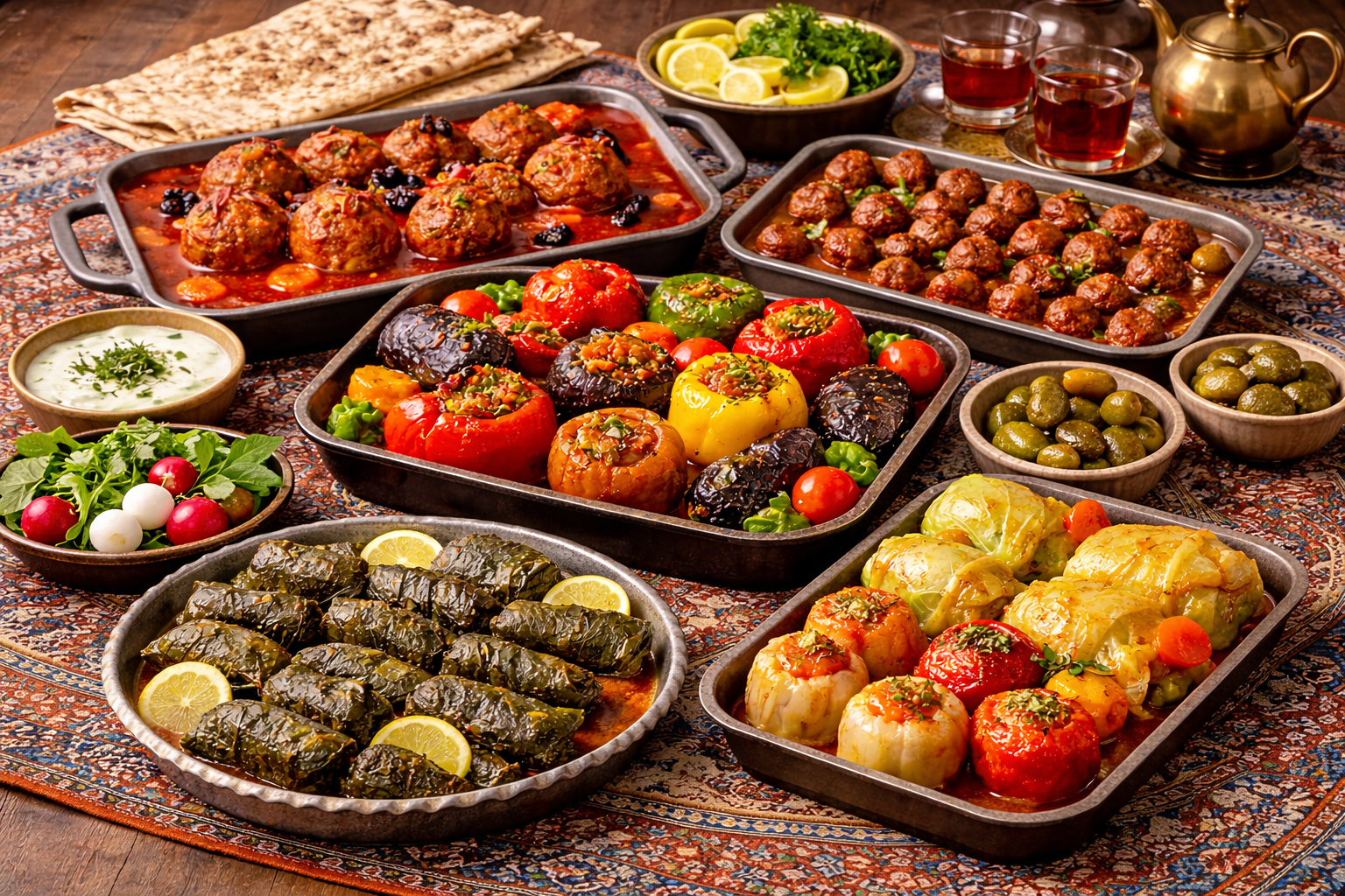 کوفته و دلمه